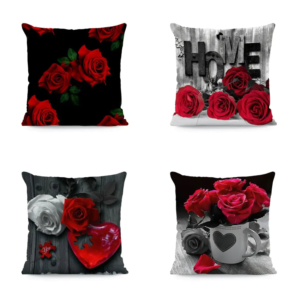 Flower Pillow Cover