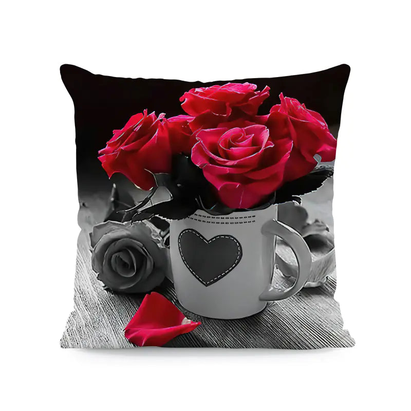 Flower Pillow Cover