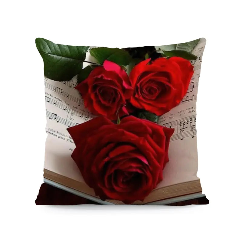 Flower Pillow Cover