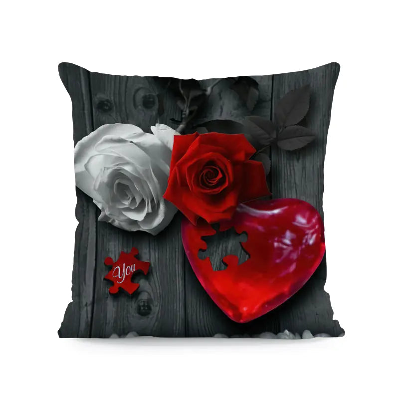 Flower Pillow Cover