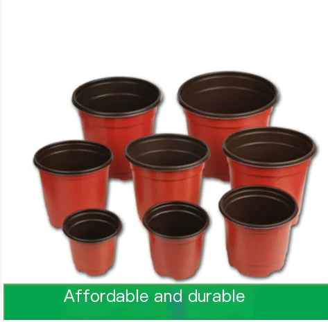 Dual-Color Plastic Pot