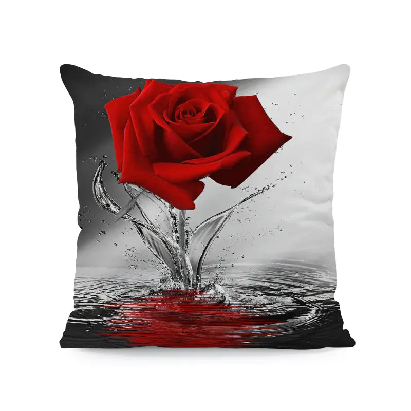 Flower Pillow Cover