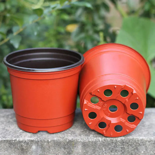 Dual-Color Plastic Pot